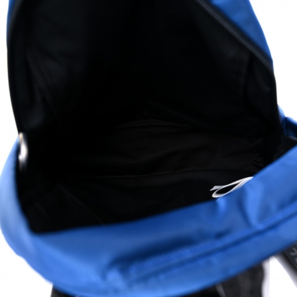 OFF-WHITE Canvas Rounded Logo Mini Backpack Blue - Picture 5 of 9